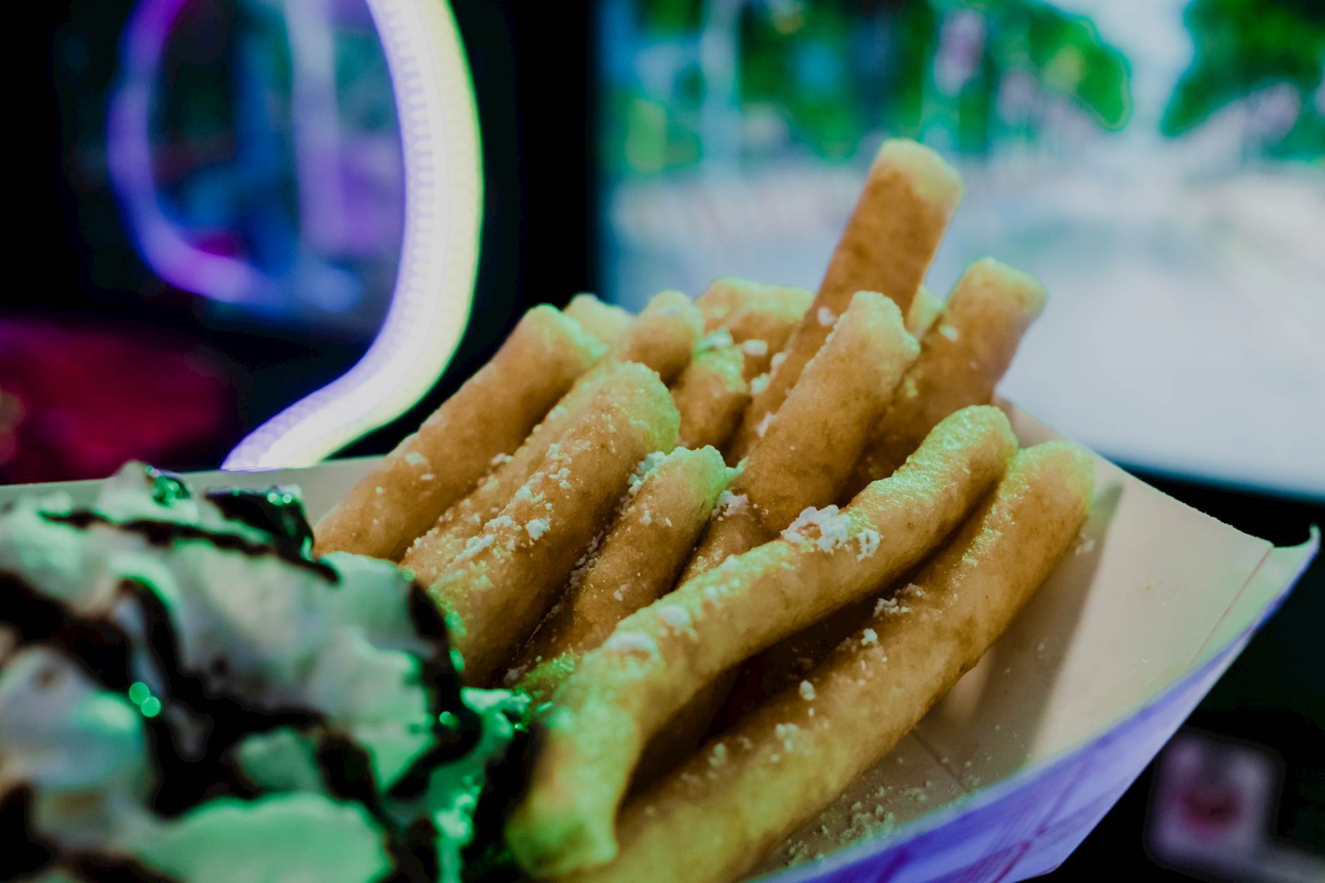Funnel Cake Fry Sundae